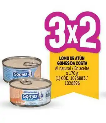 Makro Lomo De Atún Gomes Da Costa x 170g oferta