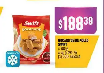 Makro Bocaditos De Pollo Swift x 380g oferta