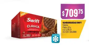Makro Hamburguesas Swift x 12 u oferta