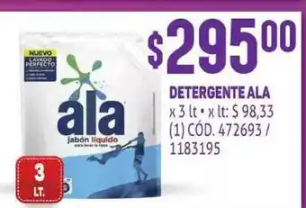 Makro Detergente Ala x 3 lt oferta