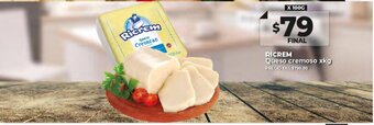Supermayorista Vital Ricrem Queso cremoso x kg oferta