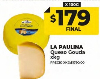 Supermayorista Vital La Paulina Queso Gouda x kg oferta