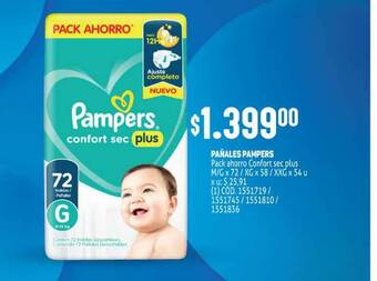 Makro Pañales Pampers oferta