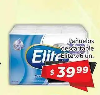 Gomez Pardo Elite Pañuelos Descartable x 6 un oferta