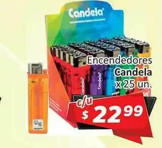 Gomez Pardo Candela Encendedores x 25 un oferta