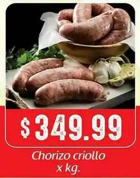 Gomez Pardo Chorizo Criollo oferta