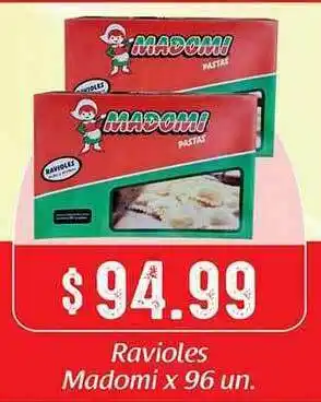 Gomez Pardo Ravioles Madomi x 96 un. oferta