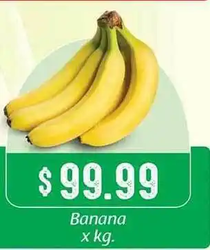 Gomez Pardo Banana X Kg oferta