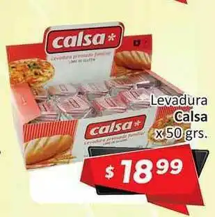 Gomez Pardo Levadura Calsa x 50grs. oferta