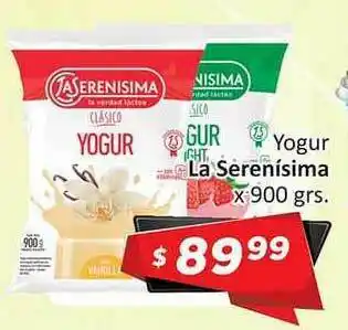 Gomez Pardo Yogur La Serenísima x 900 grs. oferta
