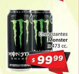 Gomez Pardo Energizantes Monster x 473cc oferta