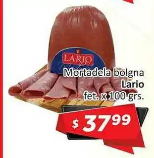 Gomez Pardo Lario Mortadela Bolgna x 100grs. oferta