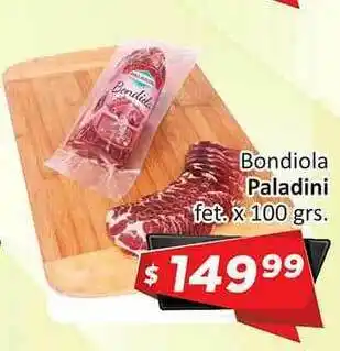 Gomez Pardo Paladini Bondiola x 100grs oferta