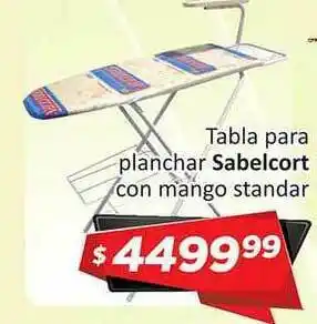 Gomez Pardo Tabla Para Planchar Sabelcort Con Mango Standar oferta