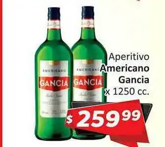 Gomez Pardo Aperitivo Americano Gancia x 1250cc oferta