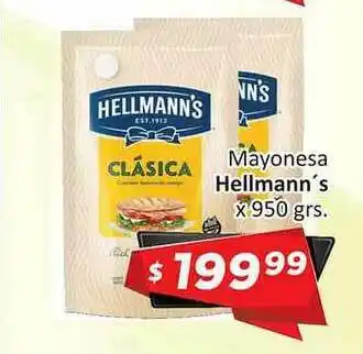 Gomez Pardo Hellmann's Mayonesa x 950grs. oferta