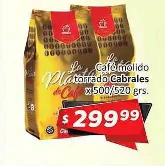Gomez Pardo Café Molido Torrado Cabralesx 500/520 grs. oferta