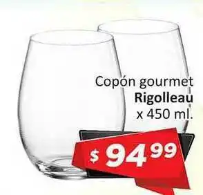 Gomez Pardo Copón Gourmet Rigolleau x 450ml oferta