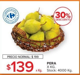 Carrefour Pera x kg. oferta
