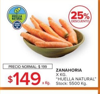 Carrefour Zanahoria x kg, Huella Natural oferta