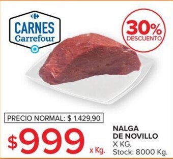Carrefour Nalga De Novillo x kg oferta