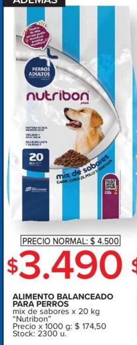 Carrefour Alimento Balanceado Para Perros oferta