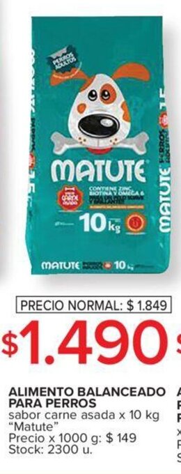 Carrefour Alimento Balanceado Para Perros oferta