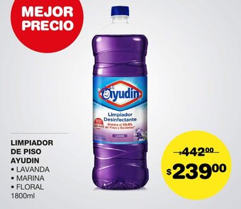 Atomo Conviene Limpiador De Piso Ayudin oferta
