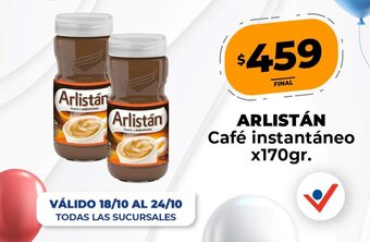 Supermayorista Vital Arlistán Café Instantáneo x 170gr oferta