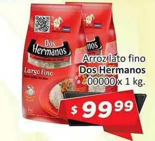 Gomez Pardo Arroz Lato Fino Dos Hermanos 00000 x 1 kg. oferta