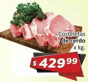 Gomez Pardo Costeletas De Cerdo oferta