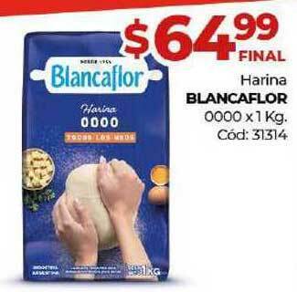Diarco Blancaflor Harina 0000 x 1Kg oferta