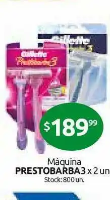 Cordiez Máquina Prestobarba3 x 2 un oferta