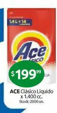 Cordiez Ace Clásico Líquido x 1.400cc oferta