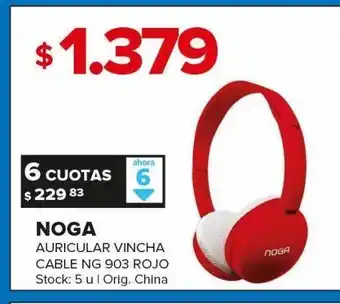 Carrefour Auricular noga oferta