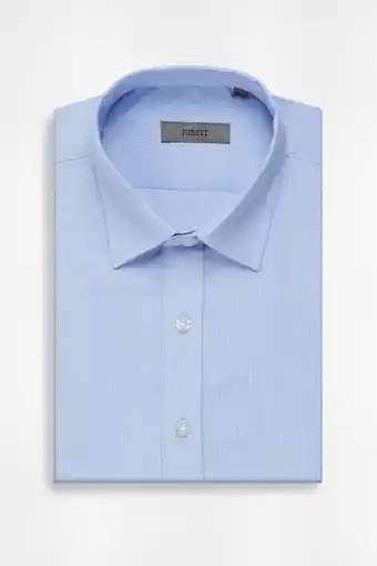Macowens Camisa de vestir fila fil celeste oferta