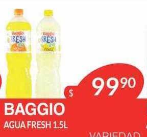 Masivos Baggio agua fresh 1.5l oferta