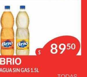 Masivos Brio agua sin gas 1.5l oferta