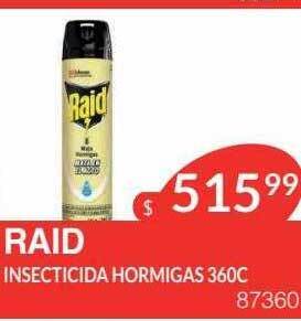 Raid insecticida hormigas