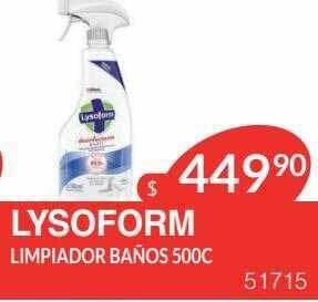 Masivos Lysoform limpiador baños oferta