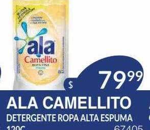 Masivos Ala camellito detergente ropa alta espuma oferta