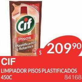 Masivos Cif limpiador pisos plastificados oferta