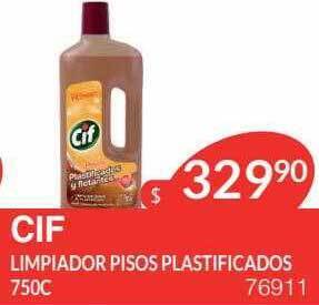 Masivos Cif limpiador pisos plastificados oferta