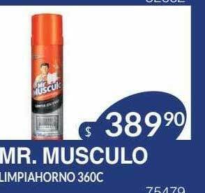 Masivos Mr. musculo limpiahorno oferta
