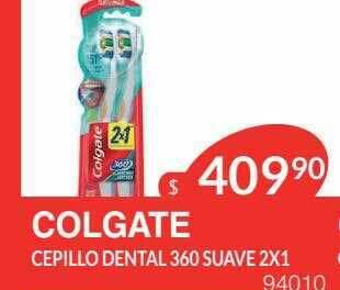 Masivos Colgate cepillo dental 360 suave oferta