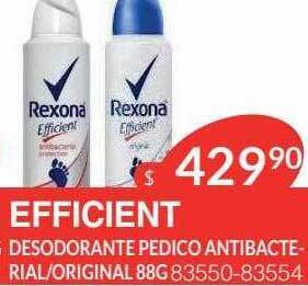 Masivos Efficient desodorante pedico antibacterial original oferta