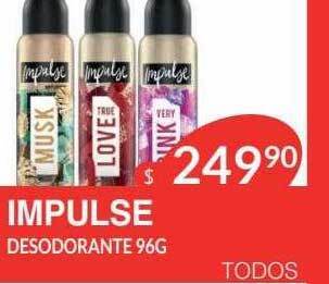 Masivos Impulse desodorante oferta