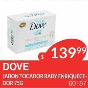 Masivos Dove jabon tocador baby enriquecedor oferta