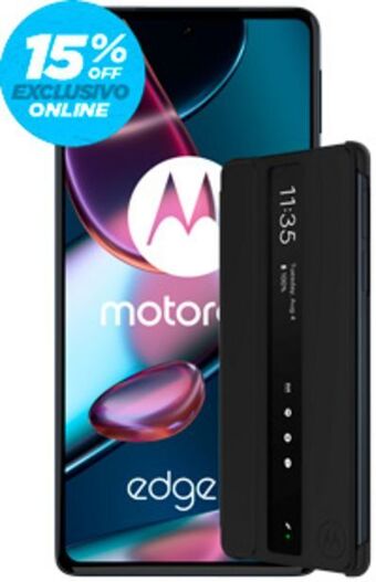 Claro Motorola edge 30 pro + folio oferta