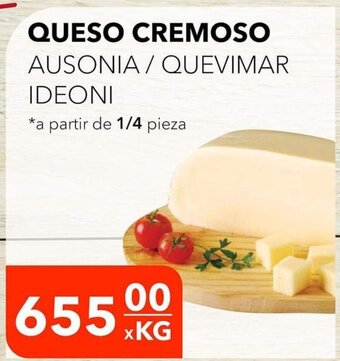 El Milagro Mayorista Queso Cremoso oferta